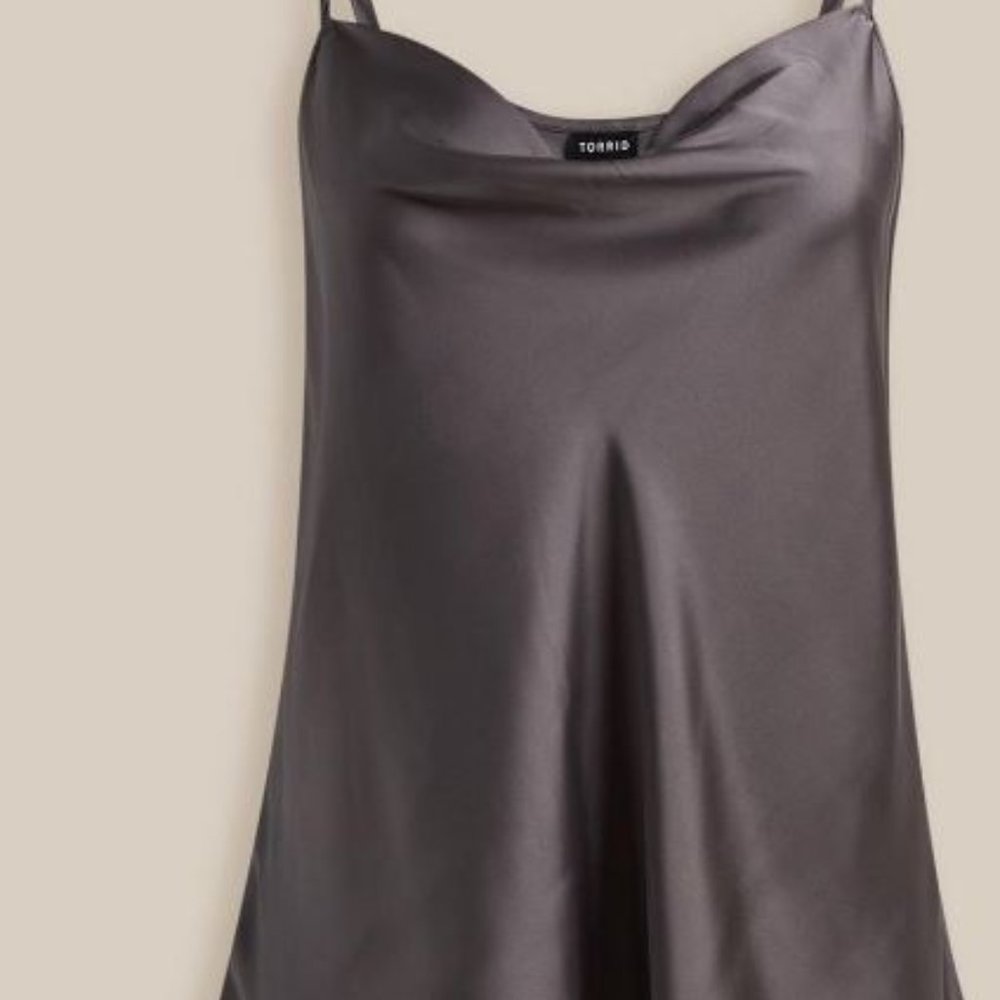 Torrid - Satin Cowl Neck Cami